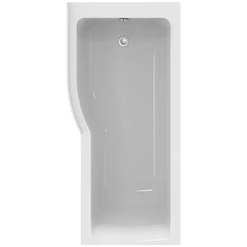Ideal Standard Connect Air Baignoires à encombrement réduit 1695x795x390mm, avec zone de douche, gauche