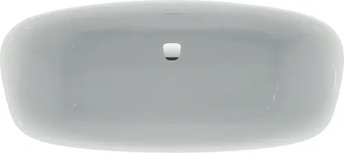 Ideal Standard Dea Baignoire en pose libre Duo 1800x800x610mm, avec garniture d‘écoulement, blanc