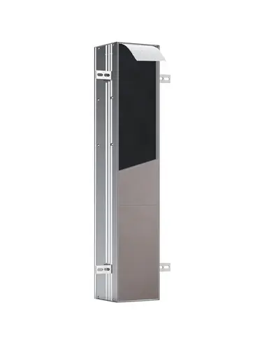 emco asis module plus, module WC encastré, H 803mm, compartiments pour rouleau de réserve ou boîte de papier humide, papier WC, garniture de WC intégrée, butée de porte à droite, retrait du papier au centre