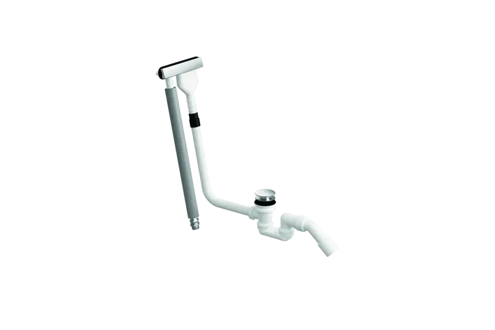 BetteArt garniture d‘écoulement et de trop-plein avec arrivée, Ø 52mm