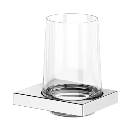 KEUCO EDITION 11 porte-verre, verre en cristal véritable