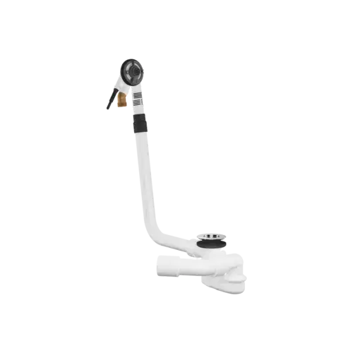 Bec déverseur Dornbracht avec garniture de vidage et de trop-plein, longueur du câble Bowden 725mm