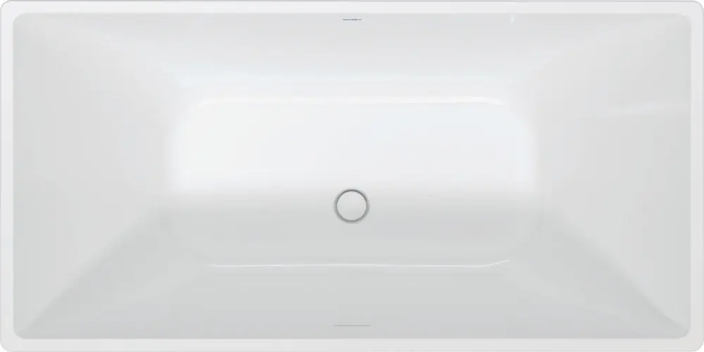 Baignoire Duravit DuraSKYe, blanche, à poser