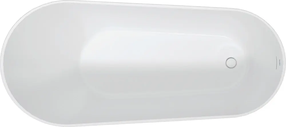 Baignoire Duravit DuraFaro, blanche, à poser