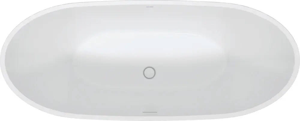 Baignoire Duravit DuraVato, blanche, à poser