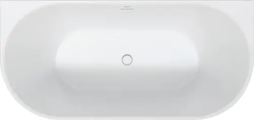 Baignoire Duravit DuraSenja, blanc, version à poser