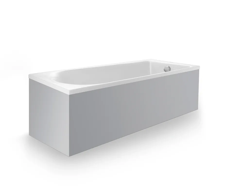 Baignoires Duravit D-Neo à encastrer, rectangulaire, acrylique sanitaire, 1700x750mm