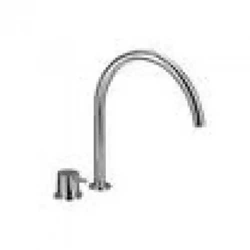 Vola 590H Robinet mitigeur 2 trous avec mitigeur simple effet, chromé