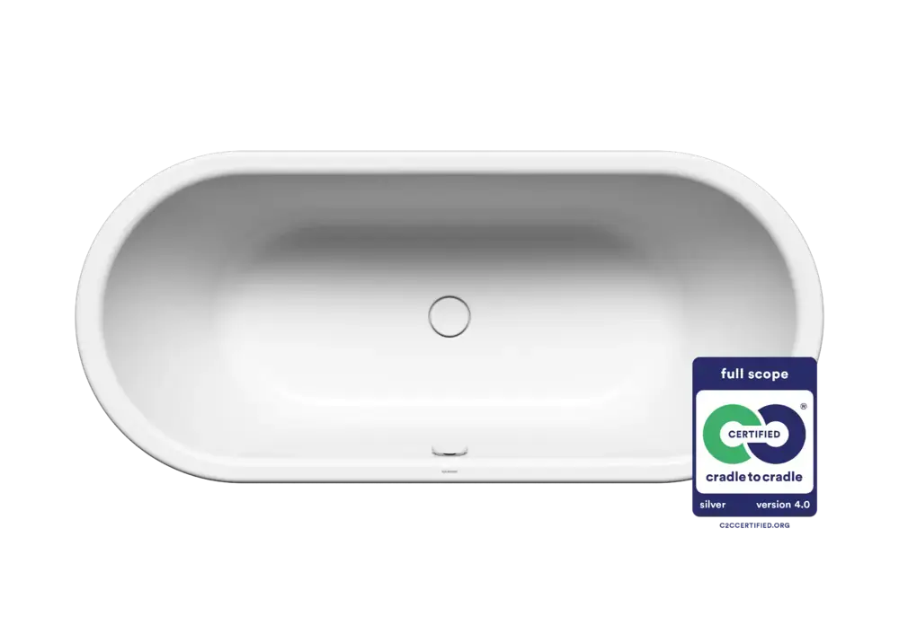 KALDEWEI CENTRO DUO Duo Oval 127 170x75cm