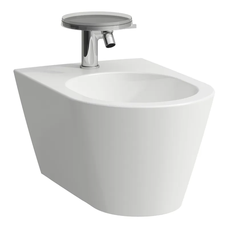 LAUFEN Kartell bidet mural, 1 trou pour robinet, 370x545x430mm