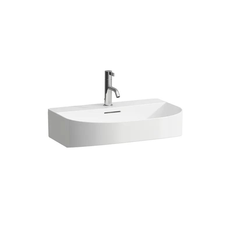LAUFEN Sonar lavabo à encastrer, 1 trou pour robinet, avec trop-plein, 600x420mm