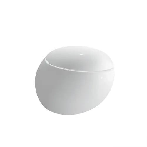 LAUFEN Alessi one WC suspendu, chasse deau basse, sans rebord, 585x390, kit de montage inclus