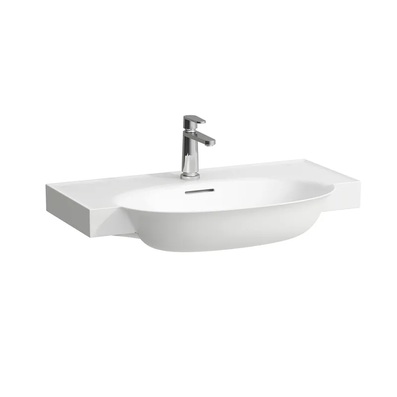 LAUFEN The New Classic lavabo, encastré, avec trop-plein, 1 trou pour robinet, 800x480mm