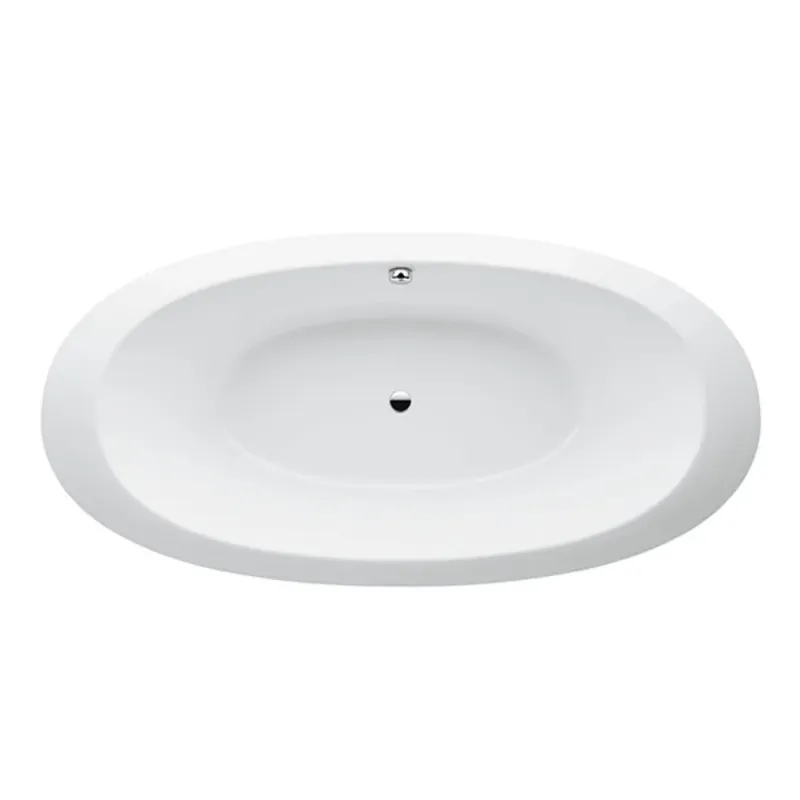 LAUFEN ILBAGNOALESSI 2030x1020x460mm, avec cadre de pied, blanc