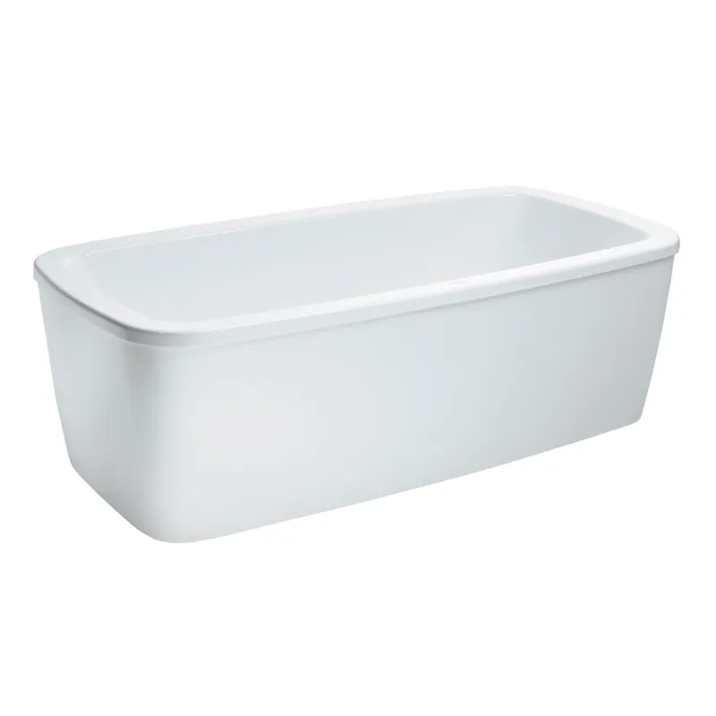LAUFEN Baignoire sur pieds avec tablier Palomba avec base 1800x900x455 blanc