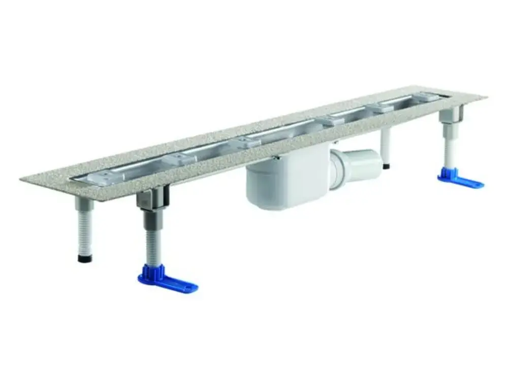DALLMER caniveau de douche CeraLine F 700mm, DN 50 Hauteur 110mm