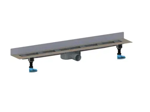 DALLMER caniveau de douche CeraLine Nano W 1200mm, DN 50 Hauteur 68mm