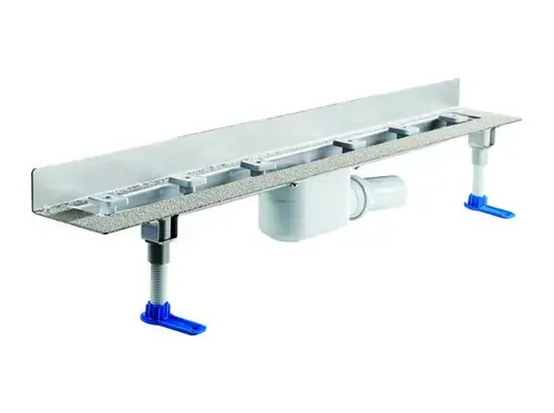 DALLMER caniveau de douche CeraLine W 600mm, DN 50 Hauteur 110mm