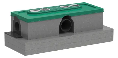 hansgrohe uBox universal corps de base caniveau de douche corps davaloir pour installation standard