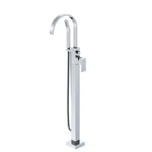 Steinberg Série 135 robinetterie de baignoire, sur pied, bec pivotant, saillie 254 mm