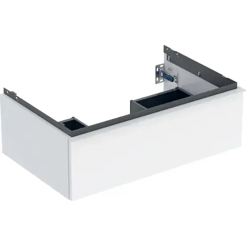 Geberit iCon armoire basse pour lavabo, 1 tiroir, 74x24,7x47,6 cm, 502311