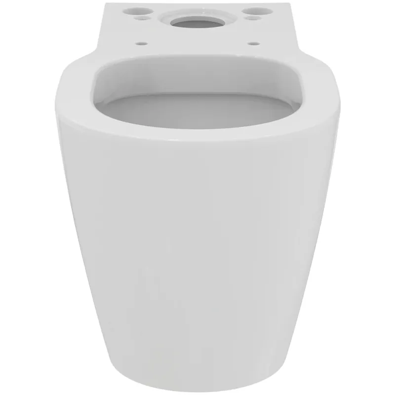Ideal Standard Connect Combiné WC surbaissé, bord de chasse vitré, 365x665x400mm