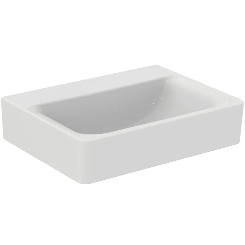 Ideal Standard Connect lavabo, sans trou pour robinet, sans trop-plein, 600x460x175mm