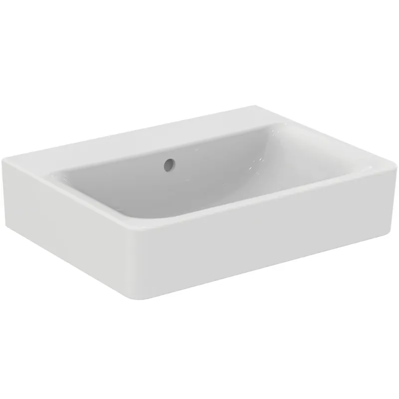 Ideal Standard Connect lavabo, sans trou pour robinet, avec trop-plein, 600x460x175mm