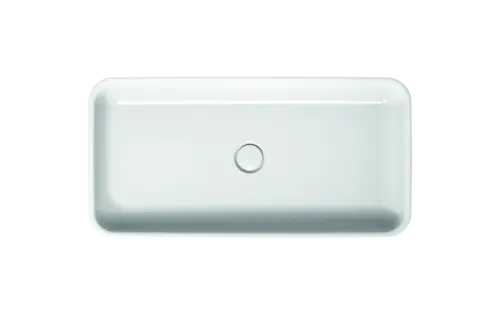 BetteArt lavabo à poser, sans trou pour robinet, sans trop-plein, 800x400x90mm