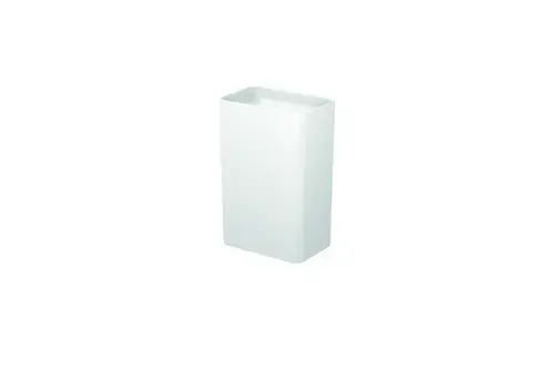 BetteArt Monolith lavabo, sans trou pour robinet, sans trop-plein, 600x400x100mm