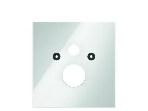 TECElux WC plaque de verre pour WC standard