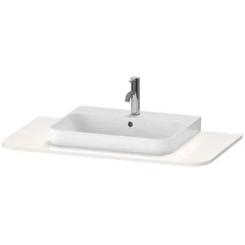Console Duravit Happy D.2 Plus, 1000x550 mm, 1 découpe, pour meuble sous-lavabo HP4941, HP4961, HP4971