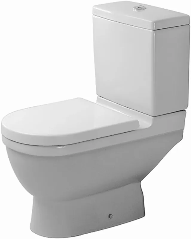 Stand Duravit WC Kombi Starck 3 65,5cm, sortie verticale, blanc