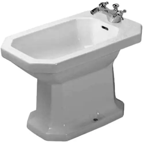 Duravit 1930 Standidet, avec trop-plein, avec table de robinetterie