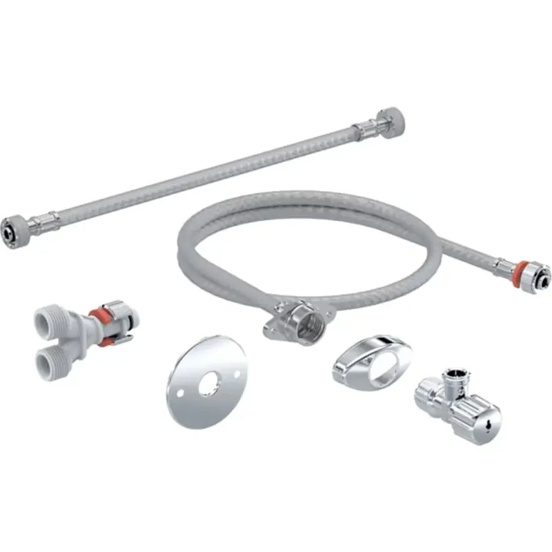 Set dentrée deau Geberit pour chasses deau encastrées 8/12 cm
