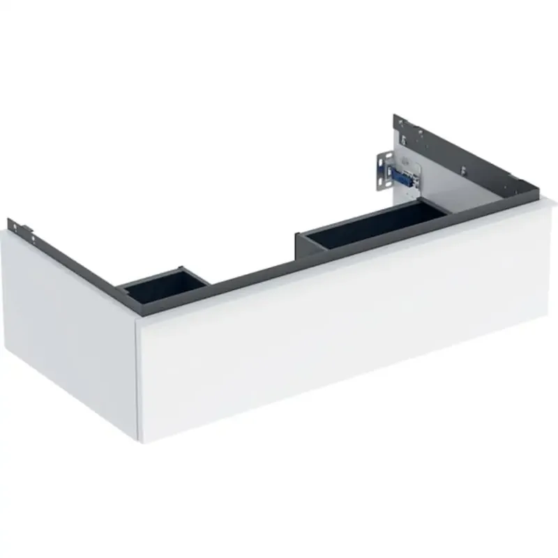 Geberit iCon Armoire basse pour lavabo, 1 tiroir, 88,8x24,7x47,6 cm, 502312