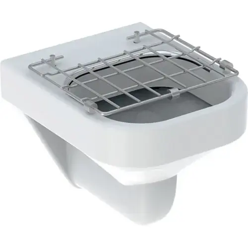 Geberit Bec Espital, mural, 6l, avec grille inox à charnière