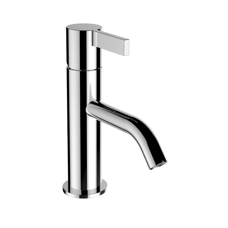 LAUFEN Kartell Mitigeur monocommande de lavabo, bec fixe, sans robinet de vidange, saillie 115 mm