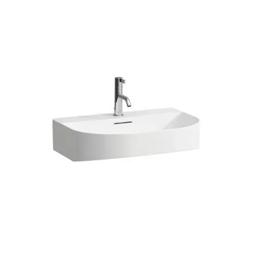 LAUFEN Sonar lavabo à encastrer, 3 trous pour robinet, avec trop-plein, 600x420mm