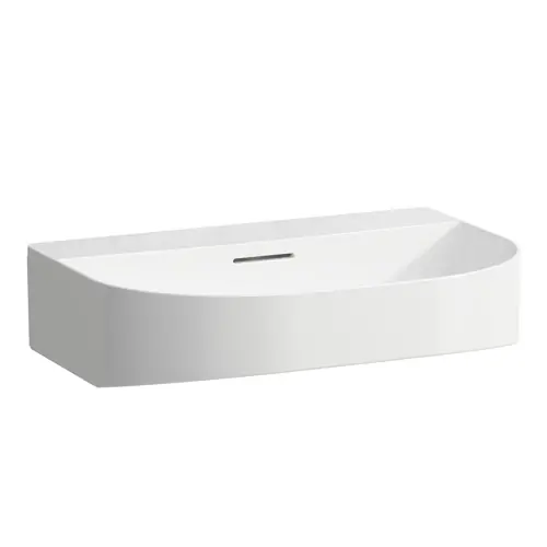 LAUFEN Sonar lavabo à encastrer, sans trou pour robinet, avec trop-plein, 600x420mm