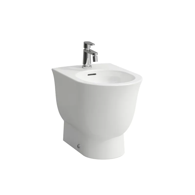 LAUFEN The New Classic Bidet à poser, 1 trou pour robinet, avec trop-plein