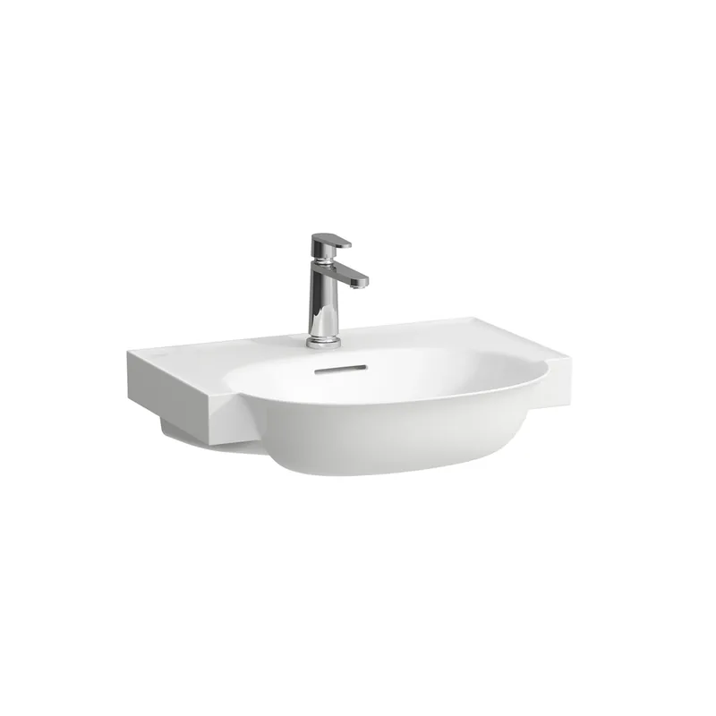 LAUFEN The New Classic lavabo, encastré, avec trop-plein, 3 trous pour robinet, 600x480mm