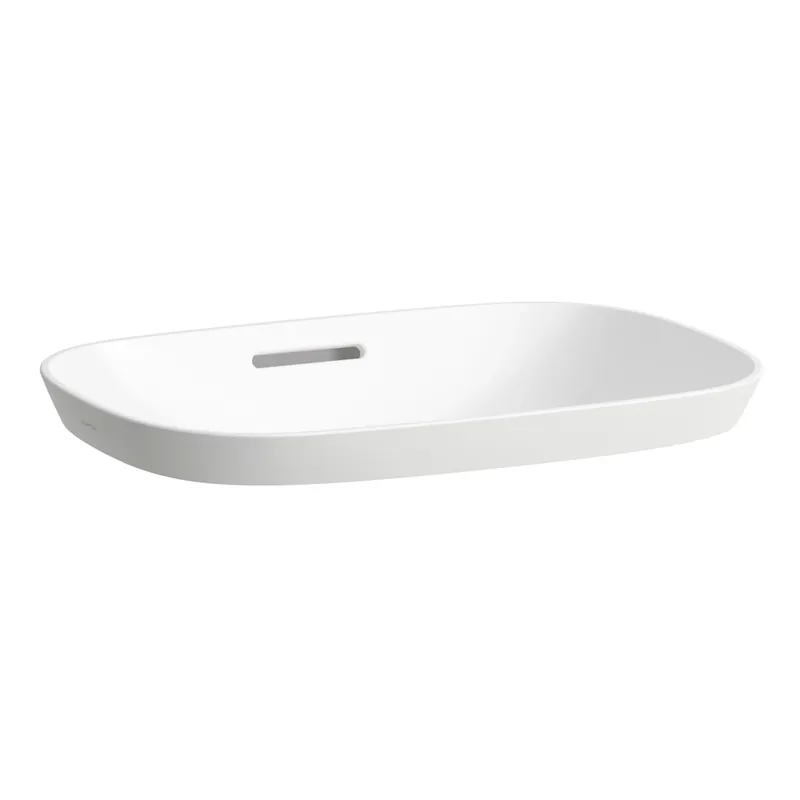 LAUFEN INO lavabo encastré, sans trou pour robinet, avec trop-plein, 500x365mm