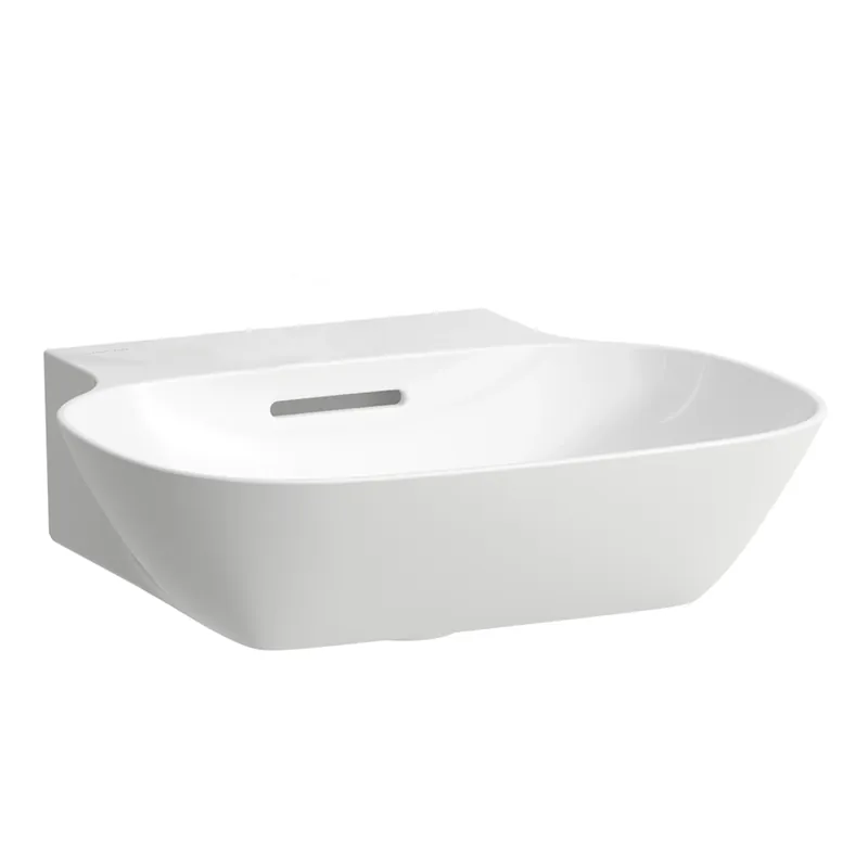 LAUFEN INO lave-mains, sans trou pour robinet, avec trop-plein, 450x410mm