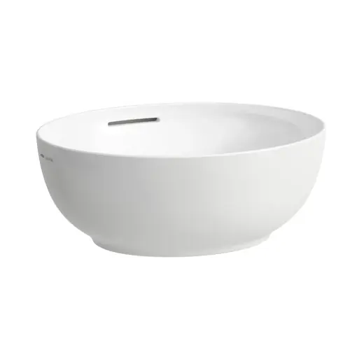LAUFEN Il Bagno Alessi Vasque, avec trop-plein, 45x40cm, bonde clic-clac incluse