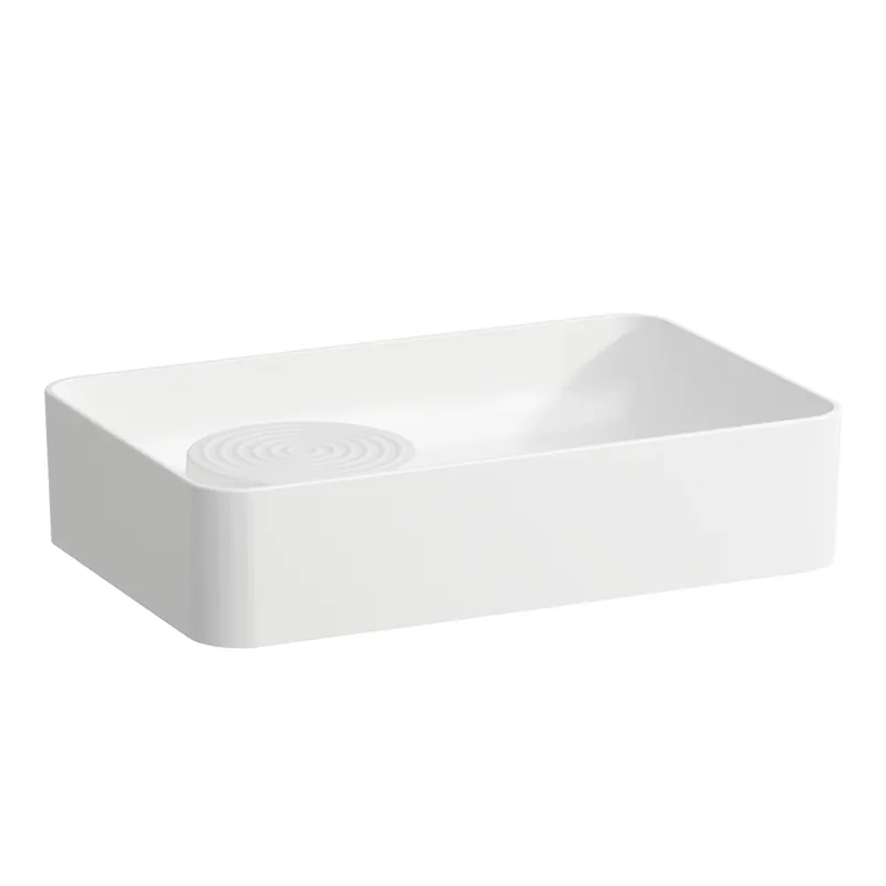 LAUFEN VAL vasque, sans trou pour robinet, avec trop-plein, US fermé 550x360mm