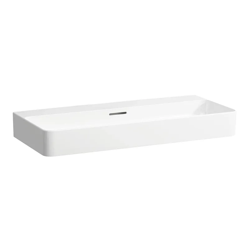 LAUFEN VAL lavabo à poser, sans trou pour robinet, avec trop-plein, US fermé 950x420mm