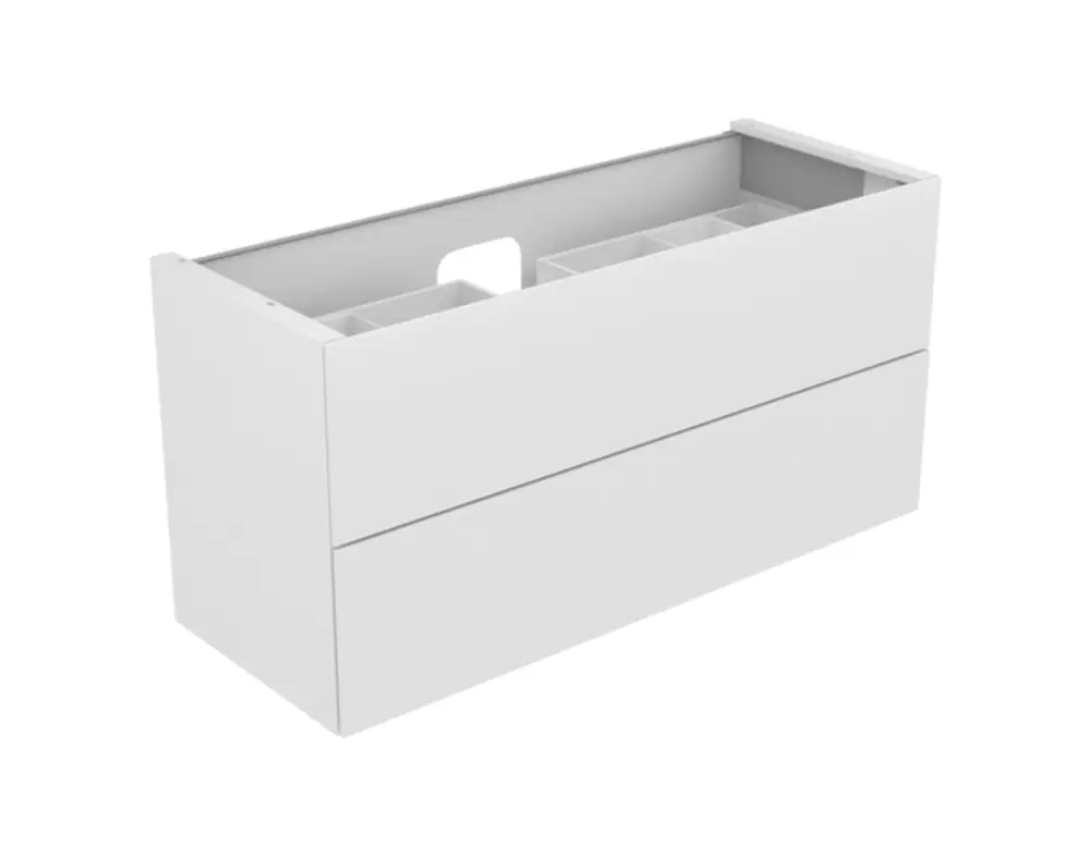 KEUCO EDITION 11 meuble sous-lavabo, 2 tiroirs frontaux, 1400x700x535mm