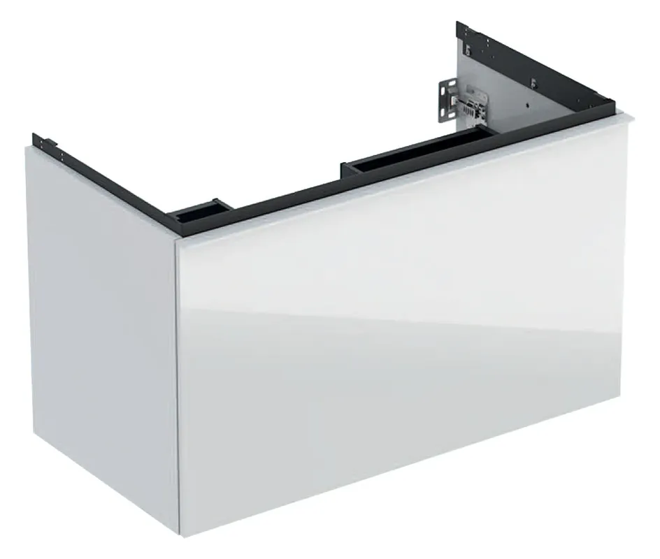 Geberit Acanto meuble sous-lavabo, 1 tiroir et 1 tiroir intérieur, 890x535x475mm
