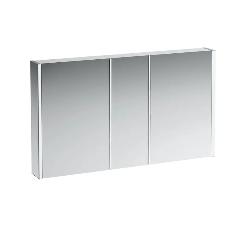 LAUFEN Armoire de toilette Running Frame 25, éclairage vertical, arrêt extérieur/droit, 750x1300